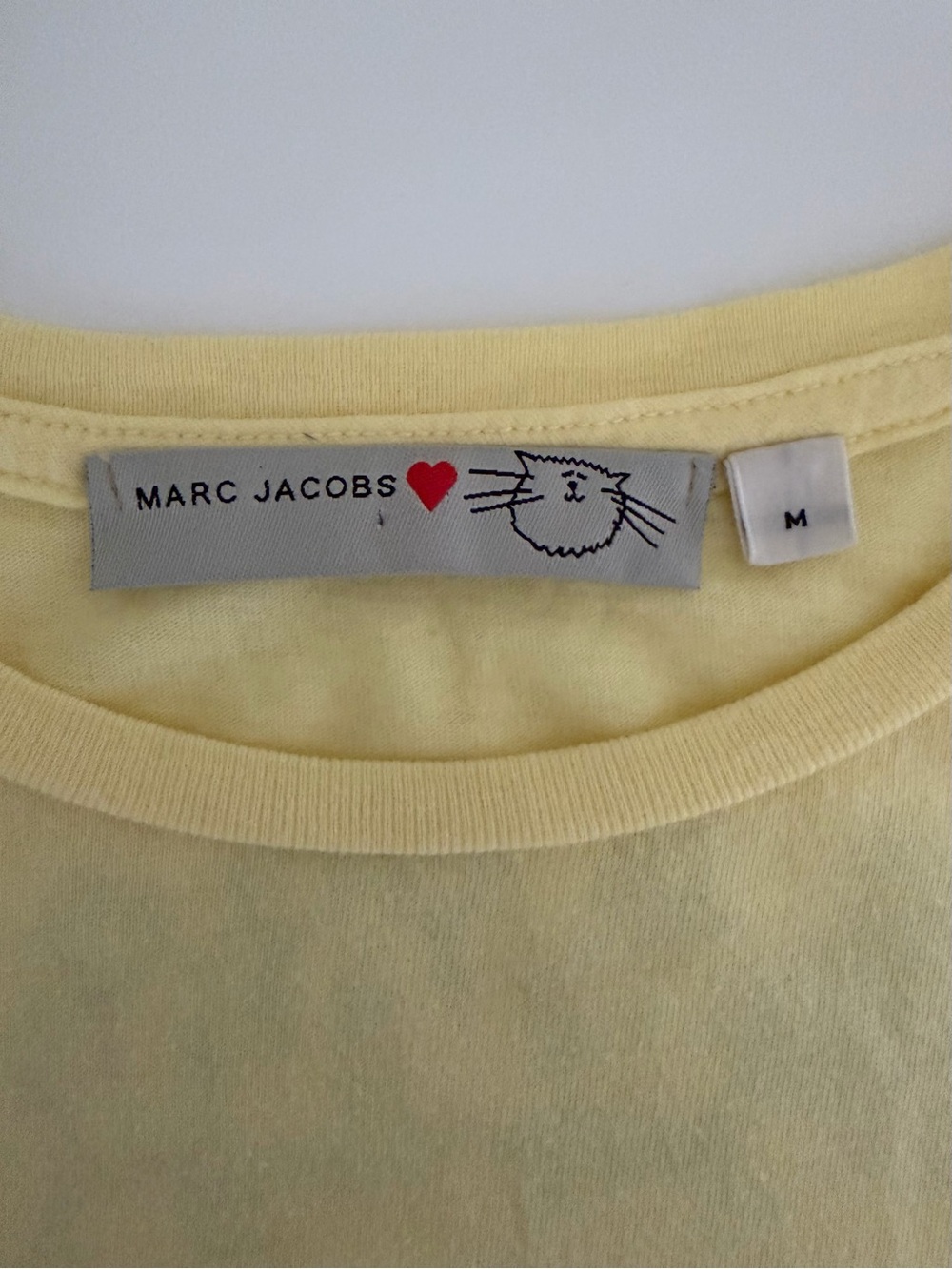NWOT MARC JACOBS x Grace Coddington Catwalk Cats Shirt M RARE Graphic Tee - Picture 3 of 9